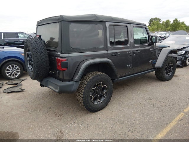 Продажа на аукционе авто 2021 Jeep Wrangler 4xe Unlimited Rubicon 4x4, vin: 1C4JJXR60MW758506, номер лота: 45293497