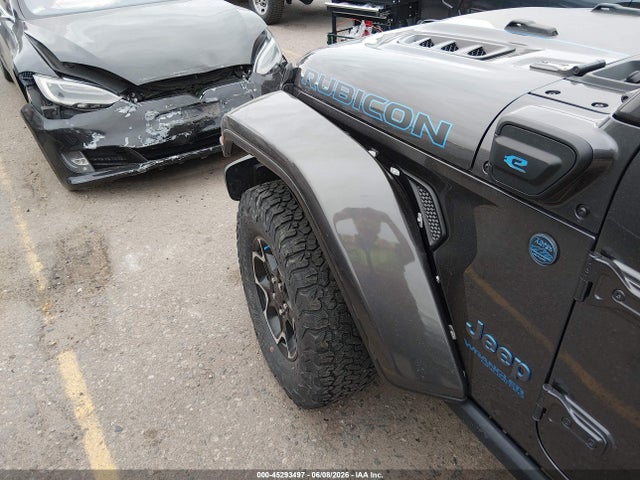 Продажа на аукционе авто 2021 Jeep Wrangler 4xe Unlimited Rubicon 4x4, vin: 1C4JJXR60MW758506, номер лота: 45293497