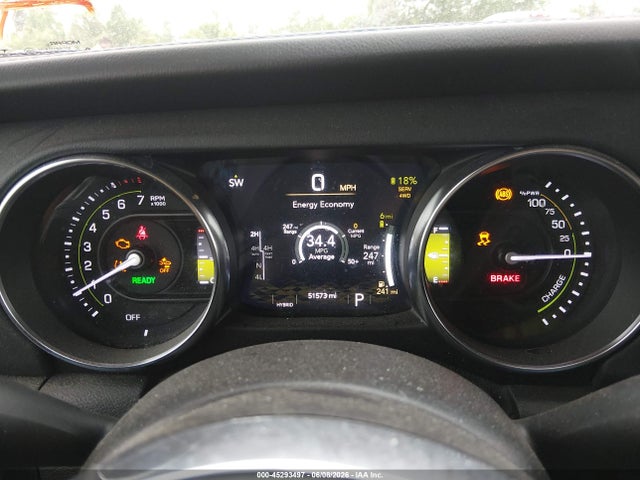 Продажа на аукционе авто 2021 Jeep Wrangler 4xe Unlimited Rubicon 4x4, vin: 1C4JJXR60MW758506, номер лота: 45293497