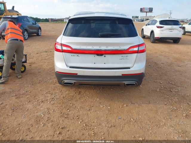 45293503 :رقم المزاد ، 2LMTJ8LR8GBL27953 vin ، 2016 Lincoln Mkx Reserve مزاد بيع