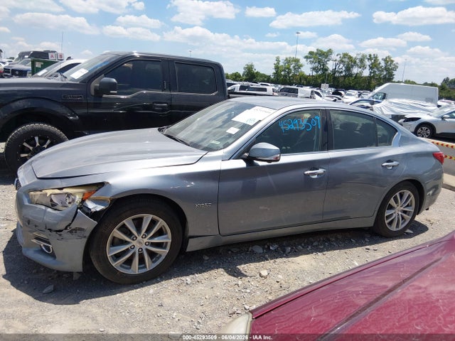 2014 Infiniti Q50 Hybrid Premium მანქანა იყიდება აუქციონზე, vin: JN1AV7AR4EM701364, აუქციონის ნომერი: 45293509