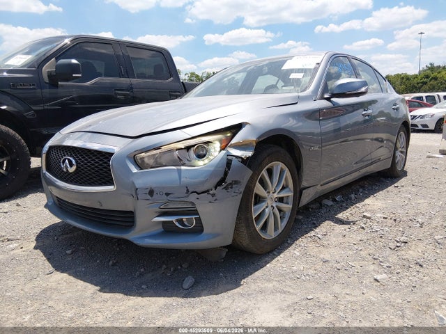 2014 Infiniti Q50 Hybrid Premium მანქანა იყიდება აუქციონზე, vin: JN1AV7AR4EM701364, აუქციონის ნომერი: 45293509