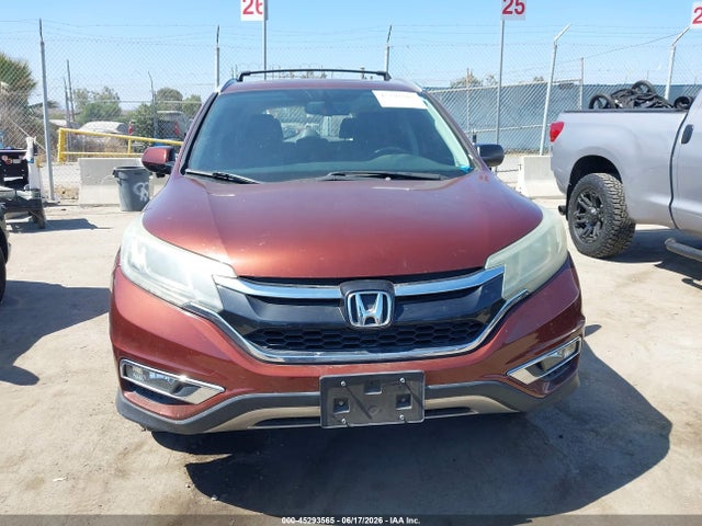 2015 Honda Cr-v Ex-l მანქანა იყიდება აუქციონზე, vin: 2HKRM3H79FH558763, აუქციონის ნომერი: 45293565