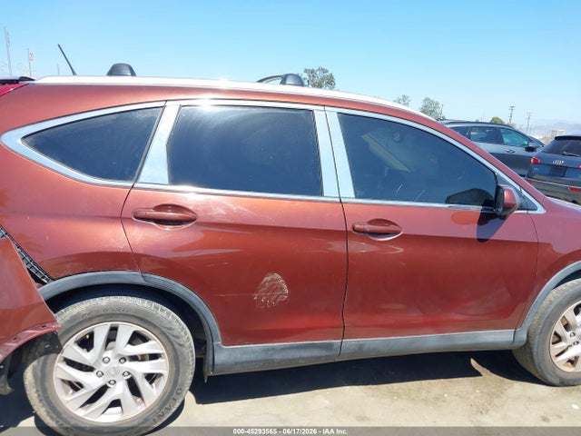 2015 Honda Cr-v Ex-l მანქანა იყიდება აუქციონზე, vin: 2HKRM3H79FH558763, აუქციონის ნომერი: 45293565