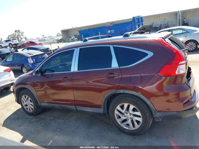 2015 Honda Cr-v Ex-l მანქანა იყიდება აუქციონზე, vin: 2HKRM3H79FH558763, აუქციონის ნომერი: 45293565