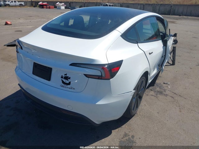45293620 :رقم المزاد ، 5YJ3E1EA0SF081897 vin ، 2025 Tesla Model 3 Long Range Rear-wheel Drive/standard Rear-wheel Drive مزاد بيع