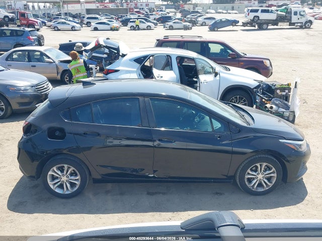 2019 Chevrolet Cruze Lt მანქანა იყიდება აუქციონზე, vin: 3G1BE6SM5KS545323, აუქციონის ნომერი: 45293644