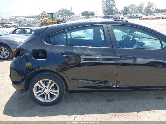 2019 Chevrolet Cruze Lt მანქანა იყიდება აუქციონზე, vin: 3G1BE6SM5KS545323, აუქციონის ნომერი: 45293644