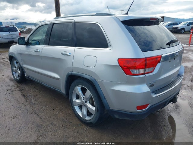 45293653 :رقم المزاد ، 1C4RJFCT3CC135943 vin ، 2012 Jeep Grand Cherokee Overland مزاد بيع
