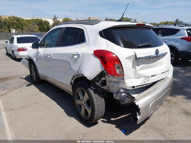 2013 Buick Encore Convenience მანქანა იყიდება აუქციონზე, vin: KL4CJBSB6DB120698, აუქციონის ნომერი: 45293699