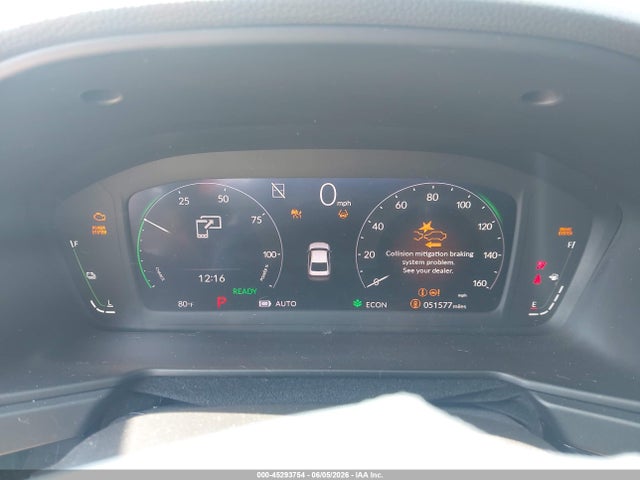 1HGCY2F5XPA012649 Honda Accord Hybrid Sport