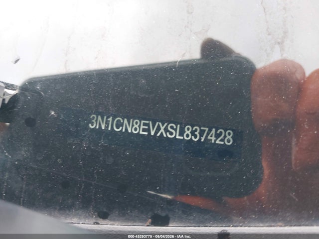 Aukcja sprzedaży 2025 Nissan Versa 1.6 Sv, vin: 3N1CN8EVXSL837428, numer aukcji: 45293775