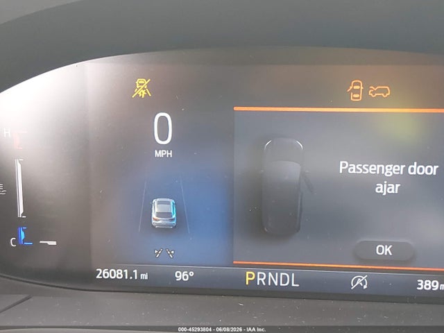 45293804 :رقم المزاد ، 1FMCU9NA2SUB23572 vin ، 2025 Ford Escape St-line Select مزاد بيع