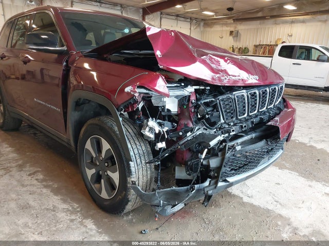 Aukcja sprzedaży 2025 Jeep Grand Cherokee 4xe, vin: 1C4RJYB61S8689409, numer aukcji: 45293822