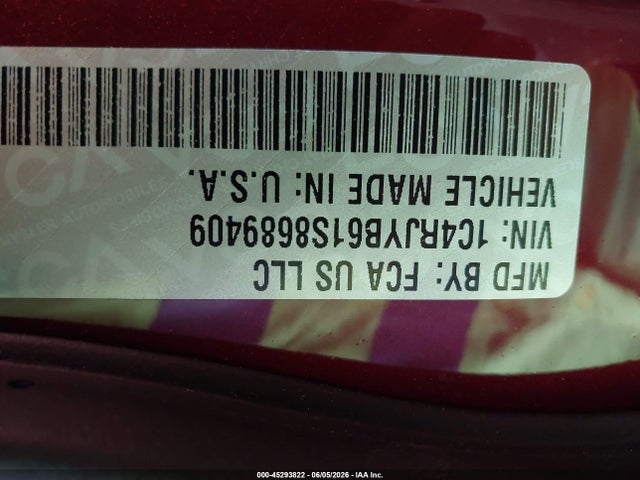 Aukcja sprzedaży 2025 Jeep Grand Cherokee 4xe, vin: 1C4RJYB61S8689409, numer aukcji: 45293822