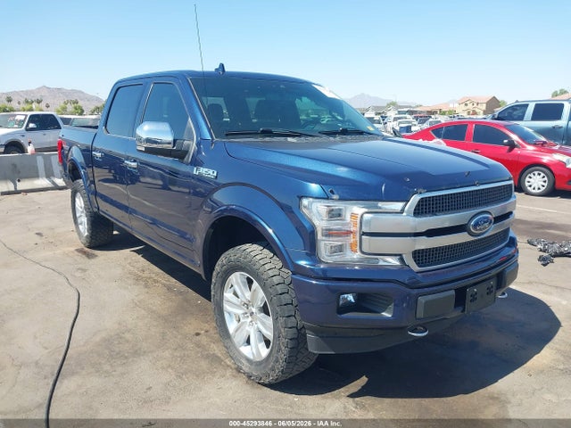 45293846 :رقم المزاد ، 1FTEW1E45LFC22167 vin ، 2020 Ford F-150 Platinum مزاد بيع
