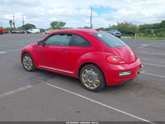 2012 Volkswagen Beetle 2.5l მანქანა იყიდება აუქციონზე, vin: 3VWJP7ATXCM645920, აუქციონის ნომერი: 45293955