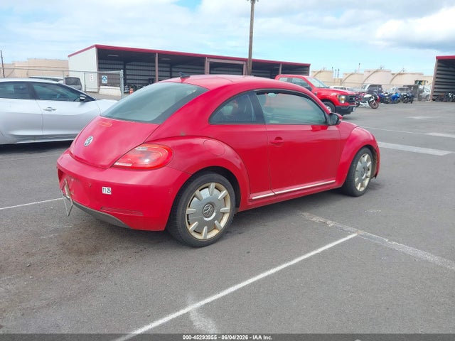 2012 Volkswagen Beetle 2.5l მანქანა იყიდება აუქციონზე, vin: 3VWJP7ATXCM645920, აუქციონის ნომერი: 45293955