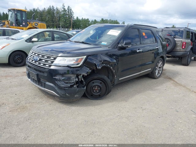 45293988 :رقم المزاد ، 1FM5K8F89HGC38262 vin ، 2017 Ford Explorer Limited مزاد بيع