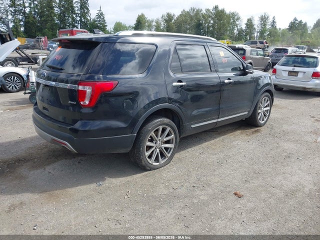 45293988 :رقم المزاد ، 1FM5K8F89HGC38262 vin ، 2017 Ford Explorer Limited مزاد بيع