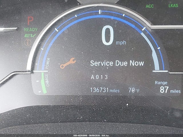 JHMZC5F13JC021760 Honda CLARITY PLUG-IN HYBRID