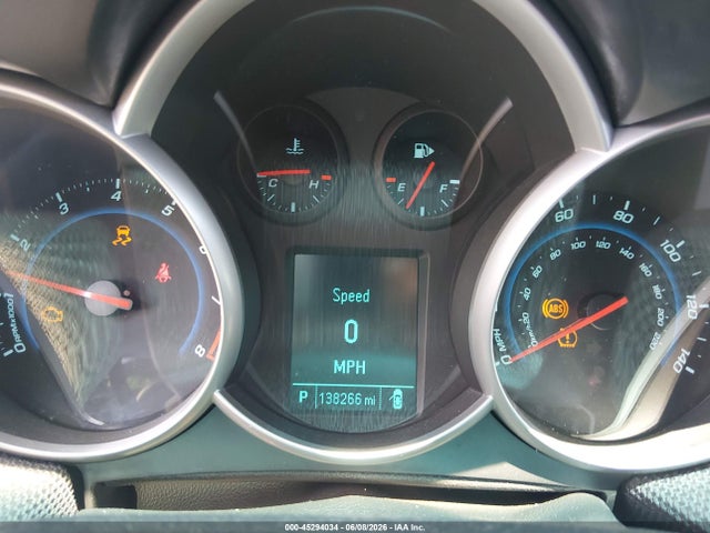 Продаж на аукціоні авто 2012 Chevrolet Cruze Eco, vin: 1G1PJ5SC7C7310294, номер лоту: 45294034
