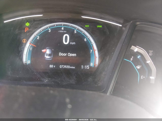 Honda Civic Lx 2019 2HGFC2F66KH502505 Image 15