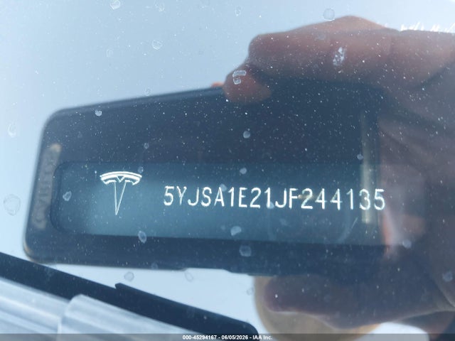 Tesla Model S 100d/75d/p100d 2018 5YJSA1E21JF244135 Image 9