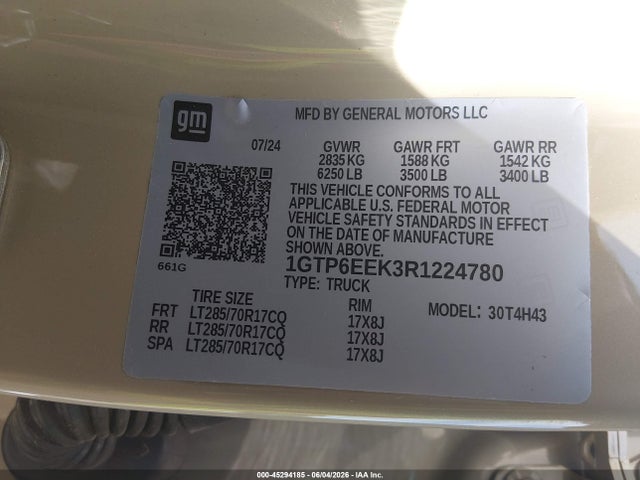 GMC Canyon 4wd At4x 2024 1GTP6EEK3R1224780 Image 9