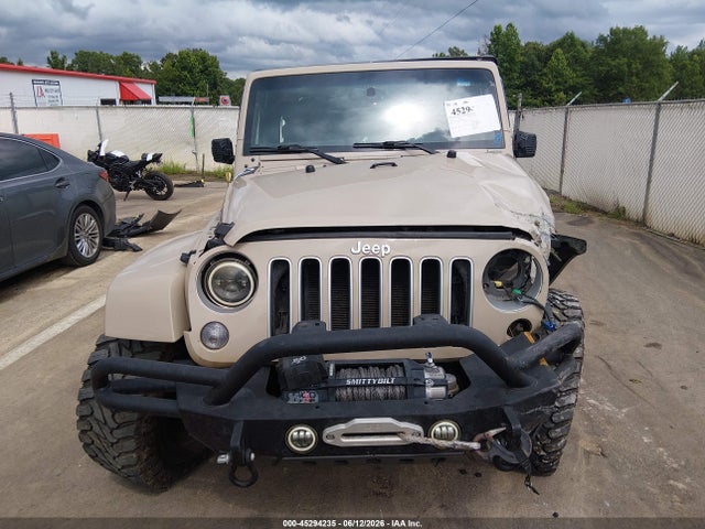Продаж на аукціоні авто 2016 Jeep Wrangler Unlimited Sahara, vin: 1C4BJWEG6GL259647, номер лоту: 45294235