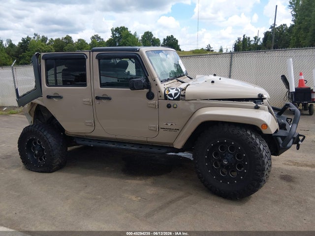 Продаж на аукціоні авто 2016 Jeep Wrangler Unlimited Sahara, vin: 1C4BJWEG6GL259647, номер лоту: 45294235