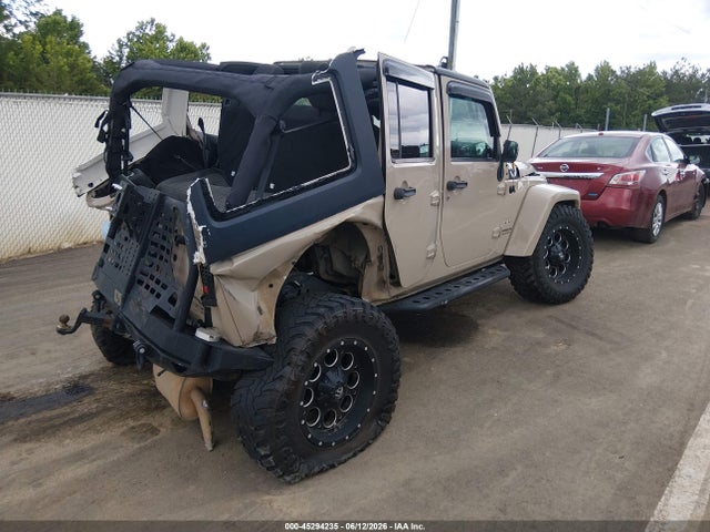 Продаж на аукціоні авто 2016 Jeep Wrangler Unlimited Sahara, vin: 1C4BJWEG6GL259647, номер лоту: 45294235