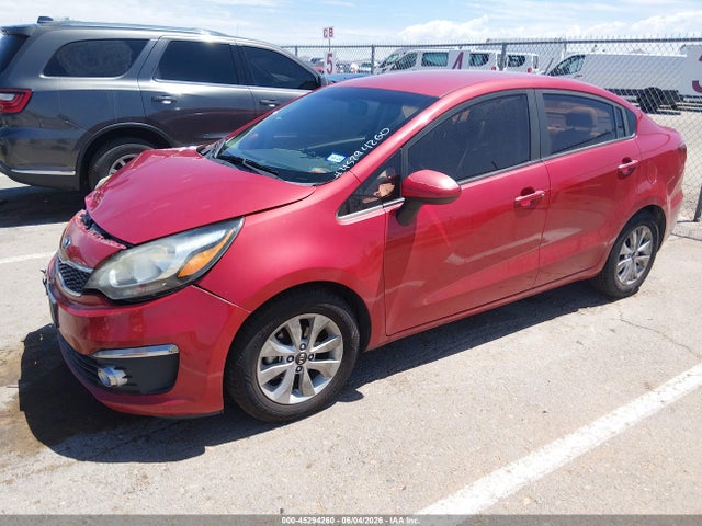2017 Kia Rio Ex მანქანა იყიდება აუქციონზე, vin: KNADN4A3XH6071442, აუქციონის ნომერი: 45294260