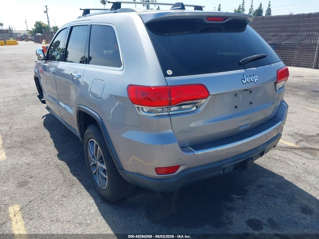 Продажа на аукционе авто 2017 Jeep Grand Cherokee Limited 4x4, vin: 1C4RJFBG9HC939305, номер лота: 45294269