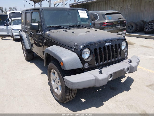 Jeep Wrangler Jk Unlimited Sport S 4x4 2018 1C4BJWDG3JL862533 main image