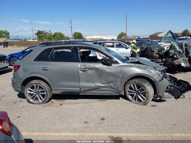 2024 Audi Q3 Premium Plus 45 Tfsi S Line Quattro Tiptronic მანქანა იყიდება აუქციონზე, vin: WA1EECF39R1089949, აუქციონის ნომერი: 45294362
