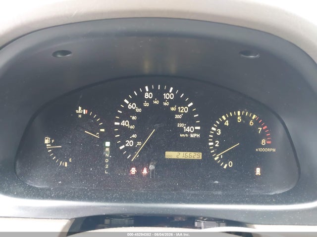 Aukcja sprzedaży 2002 Lexus Rx 300, vin: JTJHF10UX20289799, numer aukcji: 45294382
