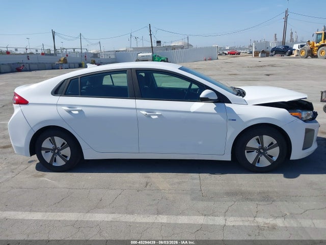 45294439 :رقم المزاد ، KMHC65LC2KU107539 vin ، 2019 Hyundai Ioniq Hybrid Blue مزاد بيع