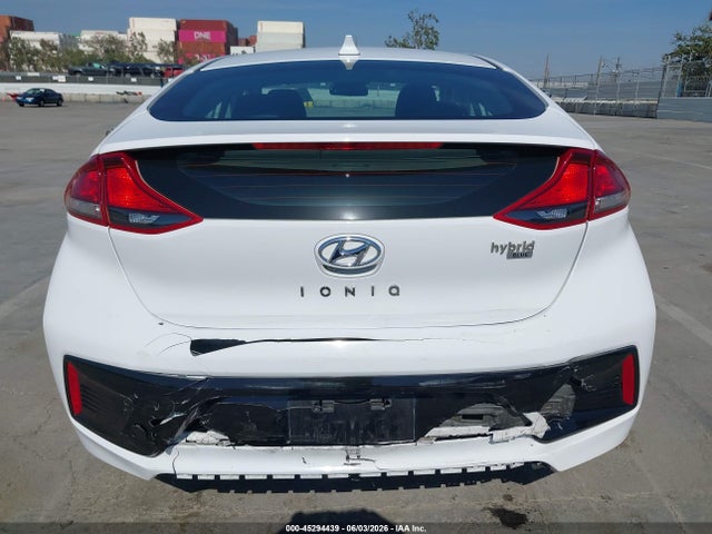 45294439 :رقم المزاد ، KMHC65LC2KU107539 vin ، 2019 Hyundai Ioniq Hybrid Blue مزاد بيع