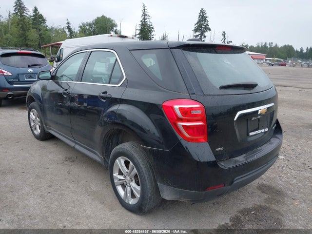 45294457 :رقم المزاد ، 2GNFLEEK6G6243149 vin ، 2016 Chevrolet Equinox Ls مزاد بيع