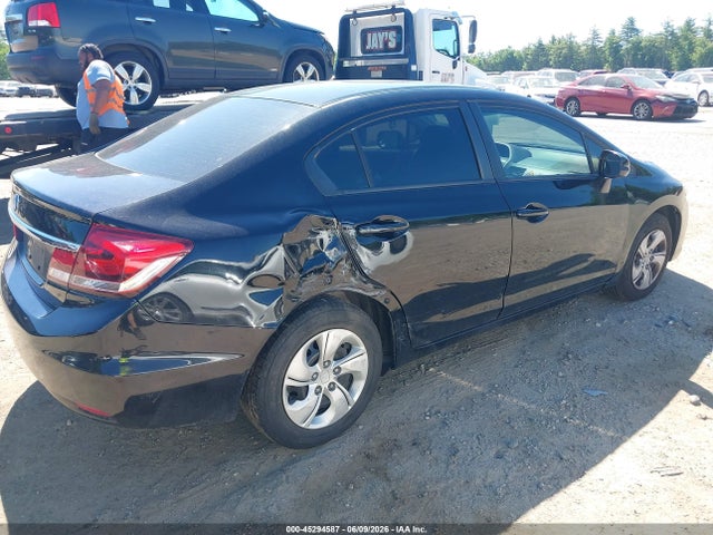 45294587 :رقم المزاد ، 2HGFB2F55DH584711 vin ، 2013 Honda Civic Lx مزاد بيع