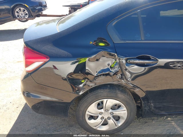 45294587 :رقم المزاد ، 2HGFB2F55DH584711 vin ، 2013 Honda Civic Lx مزاد بيع