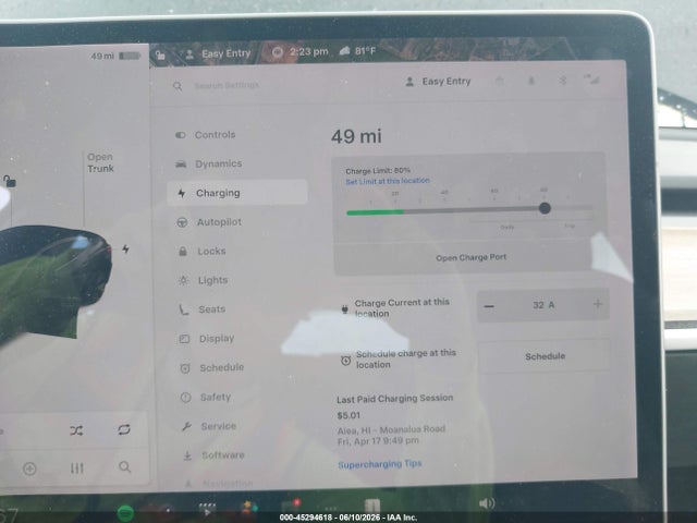 Tesla Model 3 Standard Range Plus Rear-wheel Drive 2021 5YJ3E1EA1MF058048 Image 17