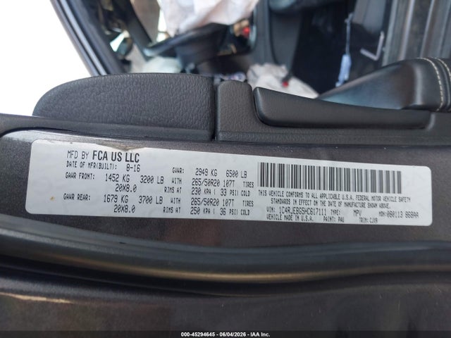 1C4RJEBG5HC617111 Jeep Grand Cherokee Limited 4x2