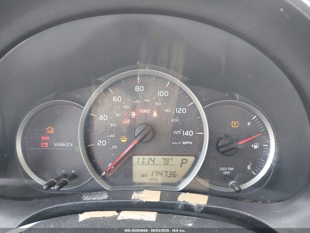 2012 Toyota Yaris Le მანქანა იყიდება აუქციონზე, vin: JTDKTUD35CD520333, აუქციონის ნომერი: 45294669