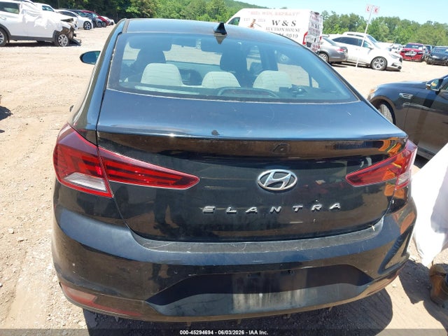 2019 Hyundai Elantra Sel მანქანა იყიდება აუქციონზე, vin: 5NPD84LF0KH431333, აუქციონის ნომერი: 45294694