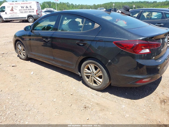2019 Hyundai Elantra Sel მანქანა იყიდება აუქციონზე, vin: 5NPD84LF0KH431333, აუქციონის ნომერი: 45294694