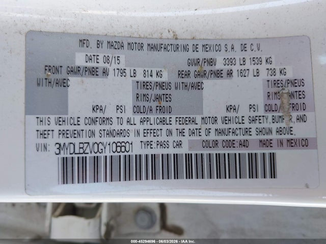 Scion IA 2016 3MYDLBZV0GY106601 Image 9