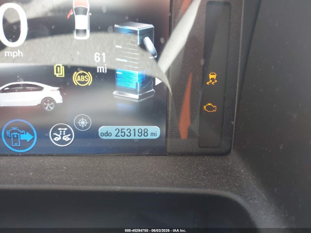 2013 Chevrolet Volt მანქანა იყიდება აუქციონზე, vin: 1G1RD6E40DU123153, აუქციონის ნომერი: 45294750