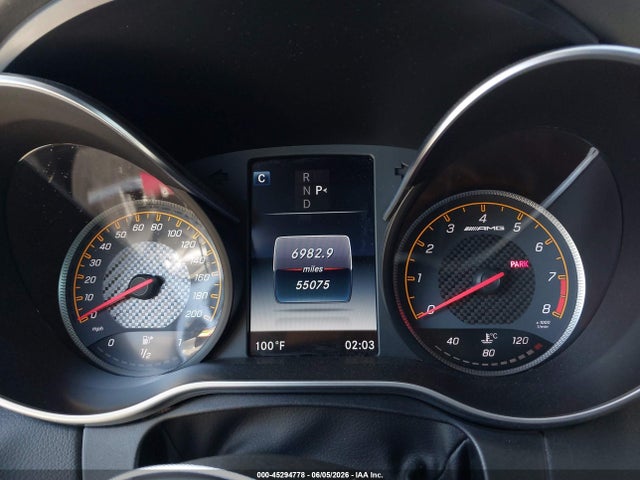 45294778 :رقم المزاد ، WDDWJ8HB8HF433530 vin ، 2017 Mercedes-benz Amg C 63 S مزاد بيع